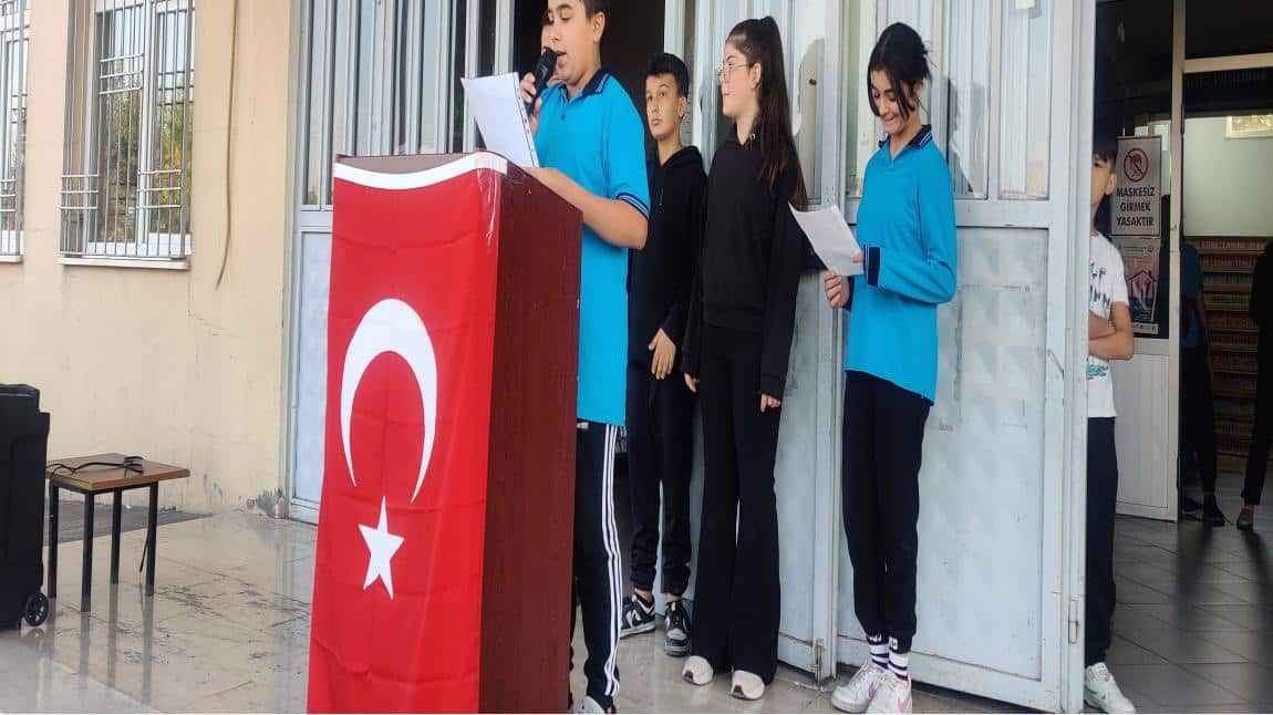 10 Kasım Atatürk'ü Anma Günü Töreni yapıldı